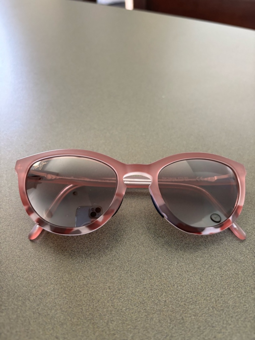 Maui Jim Pink Tortoise Sunglasses